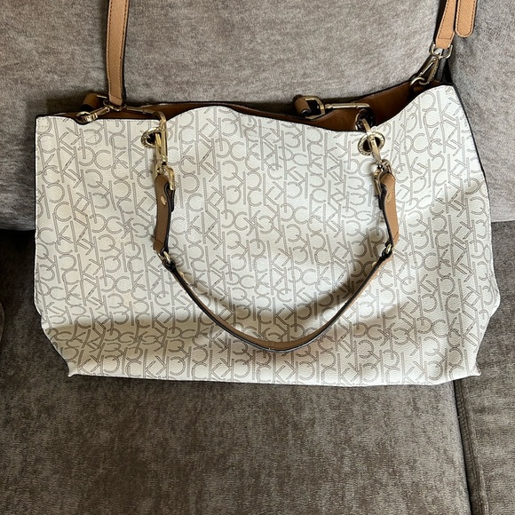 Calvin Klein Saffiano leather bag - Picture 1 of 7